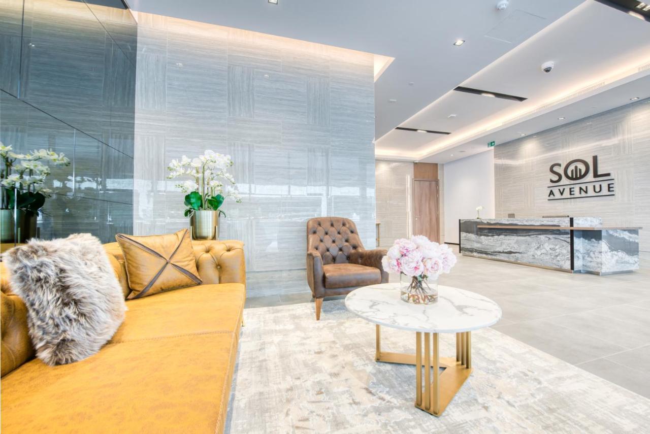 Apartmán Sol Living - Sol Avenue Dubaj Exteriér fotografie