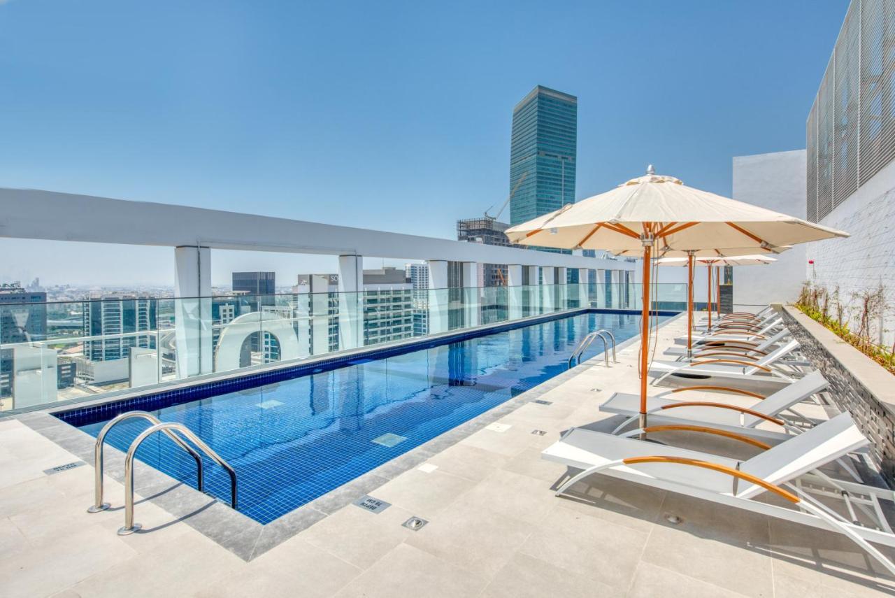 Apartmán Sol Living - Sol Avenue Dubaj Exteriér fotografie